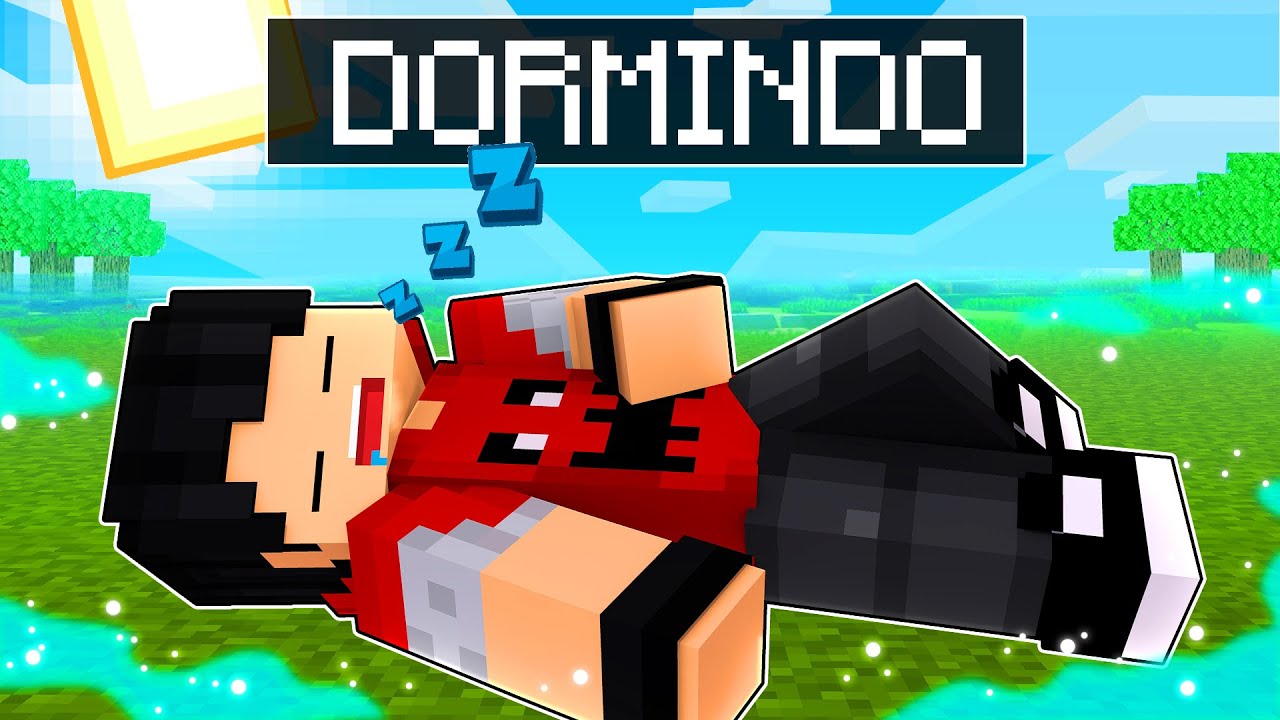 P3DRU está DORMINDO para SEMPRE no Minecraft