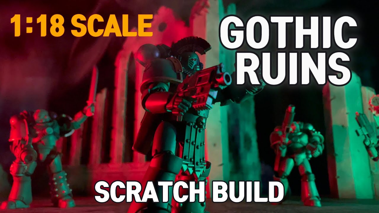 Warhammer Horus Heresy Gothic Ruins in 1:18 Scale