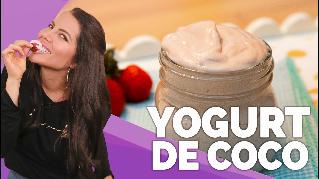 YOGUR DE COCO | YOGUR VEGANO | SOLO 2 INGREDIENTES - Jacquie Marquez
