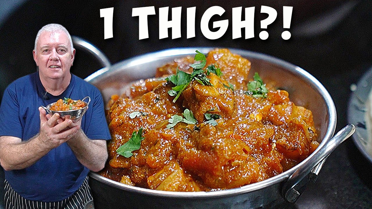1 Chicken Thigh Feeds 2! | Ultimate Budget Chicken & Potato Curry