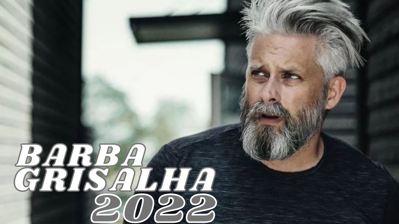50 ESTILOS DE BARBA GRISALHA PARA VOCÊ SE INSPIRAR | GREY BEARD STYLES FOR MEN