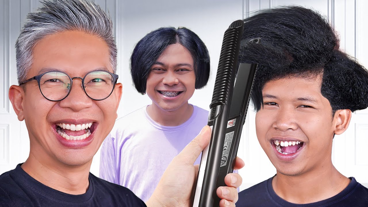 CATOK RAMBUT YUDIST, WEDA, LUCKY!!