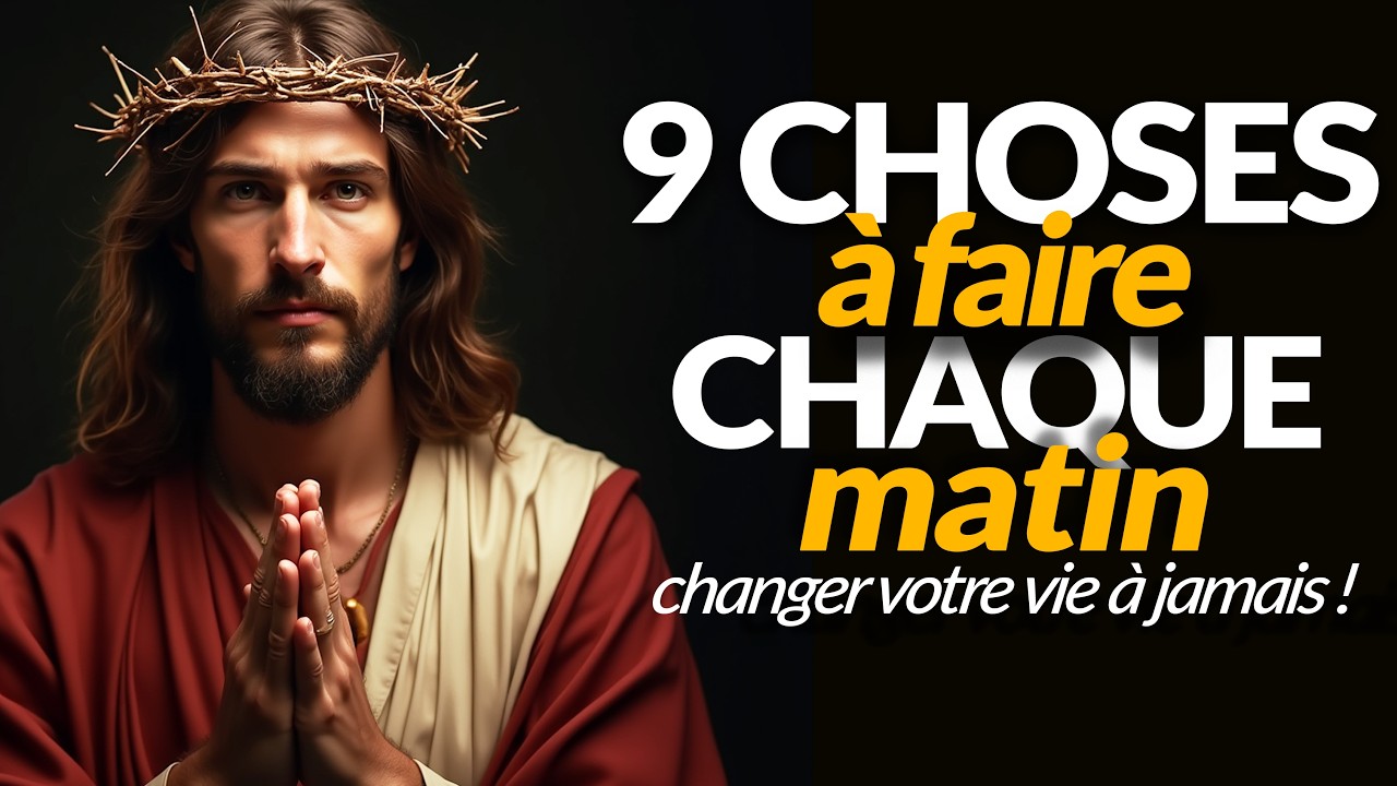 9 HABITUDES CHRÉTIENNES DU MATIN QUI CHANGERONT VOTRE VIE À JAMAIS ! (À VOIR ABSOLUMENT)