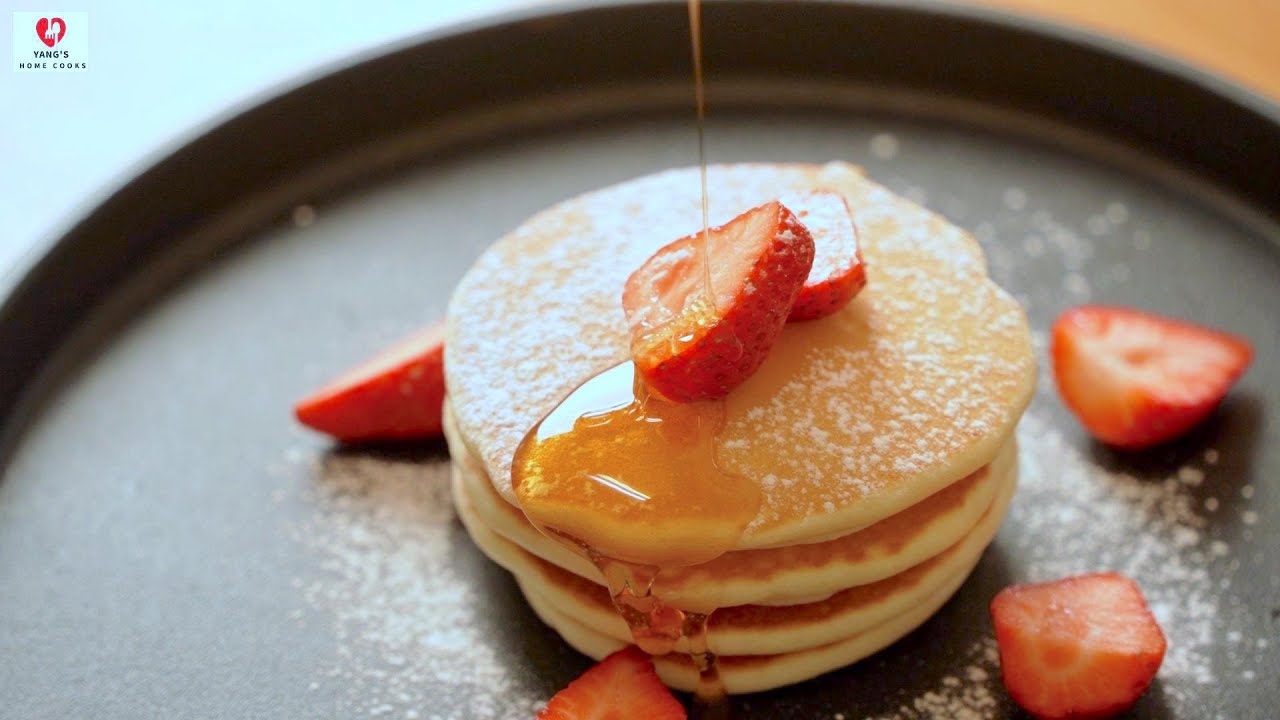 美味甜點Ｉ簡單的早餐食譜，沒吃過這麼好吃的美式鬆餅ＩPancake