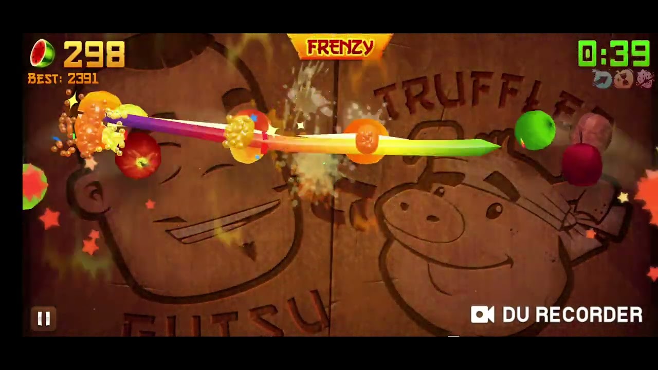 Fruit Ninja High Score 1503