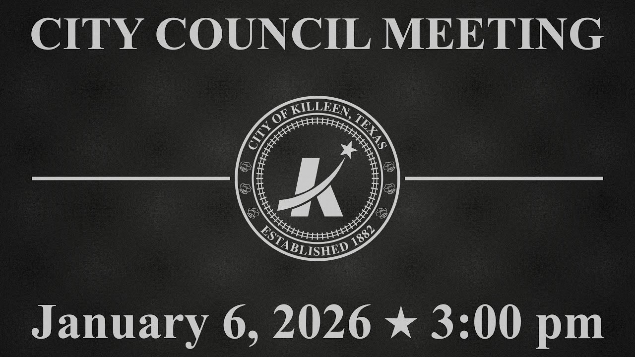 City Council Meeting - January 6, 2026