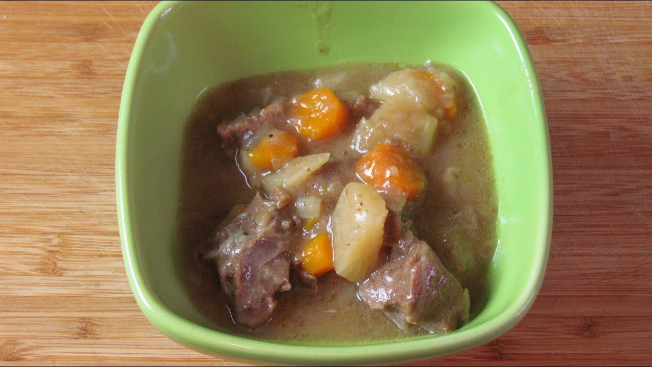 Basic Beef Stew Recipe from 1977