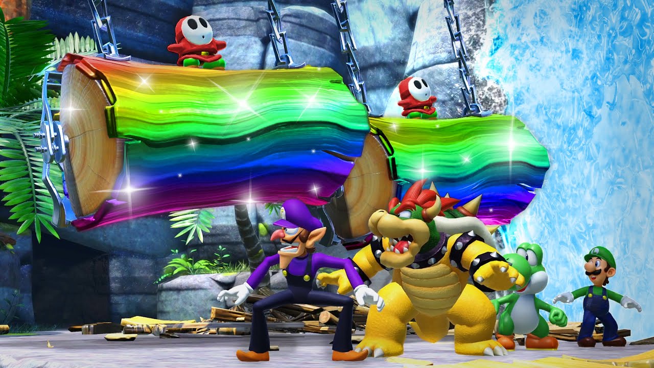 Super Mario Party Jamboree Minigames | Yoshi vs Bowser vs Luigi vs Waluigi [CPU Master]