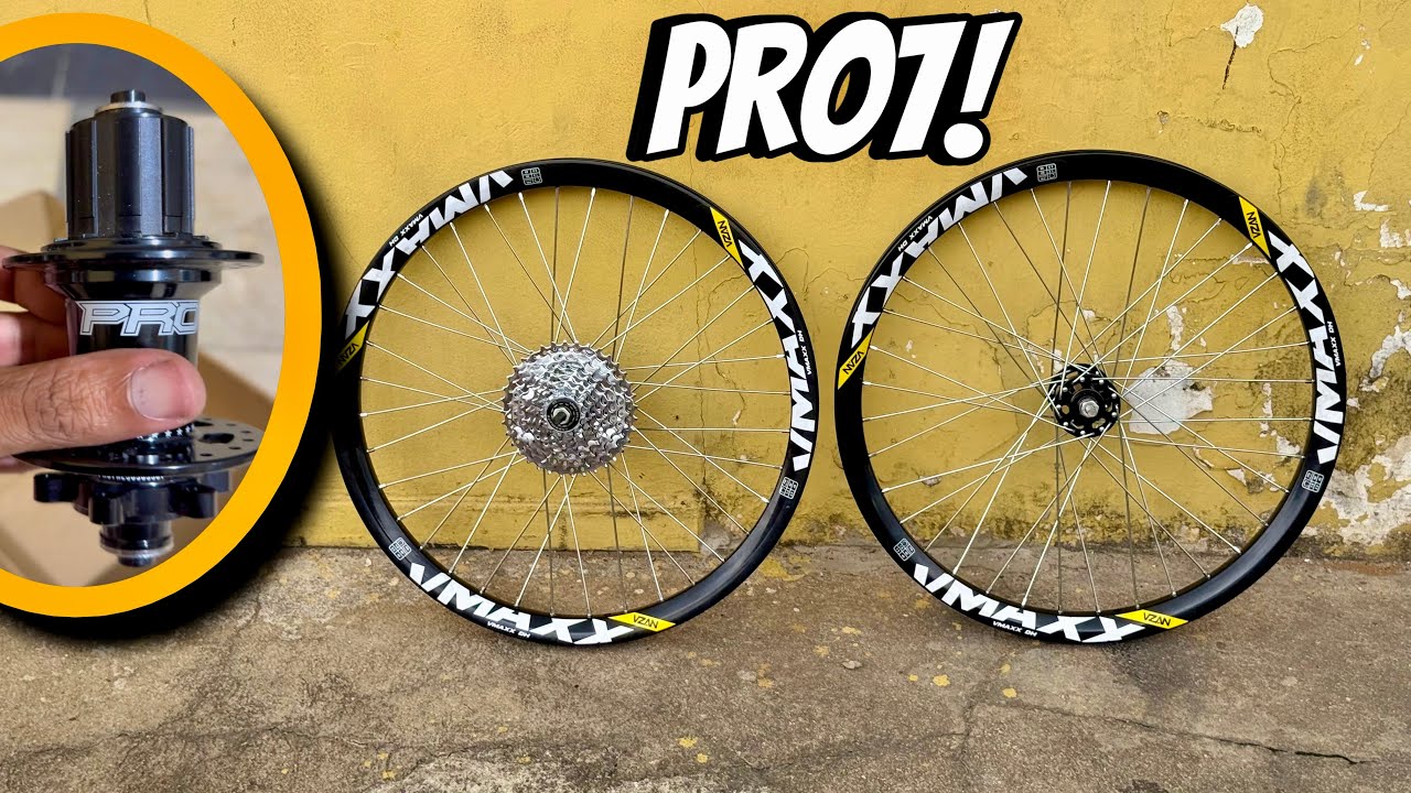 MONTAMOS AS RODAS COM CUBO BARULHENTO!