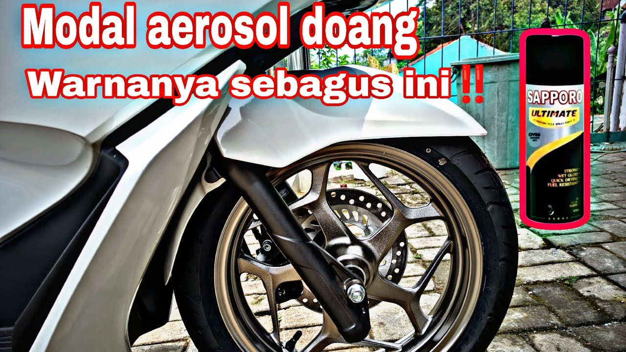 Repaint velg pcx anodized grey by sapporo. Asli ini cakep‼️