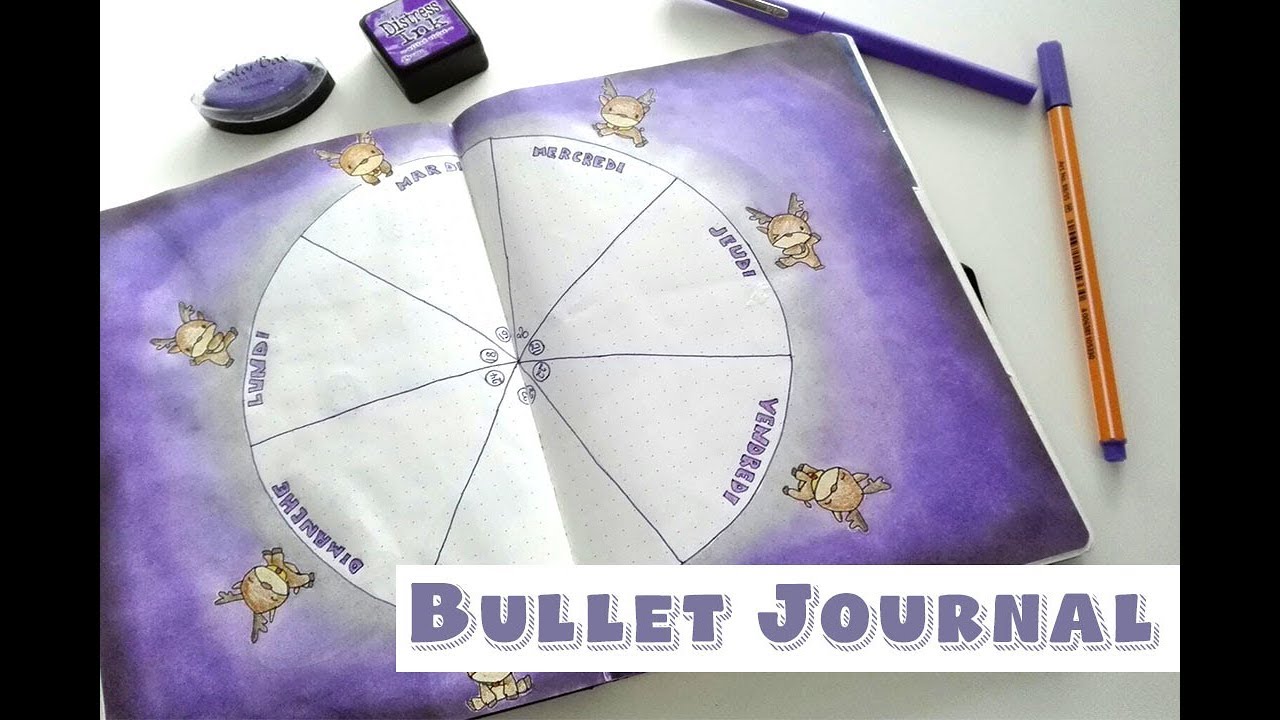 Bullet Journal ~ Faire de jolies mise en pages hivernales