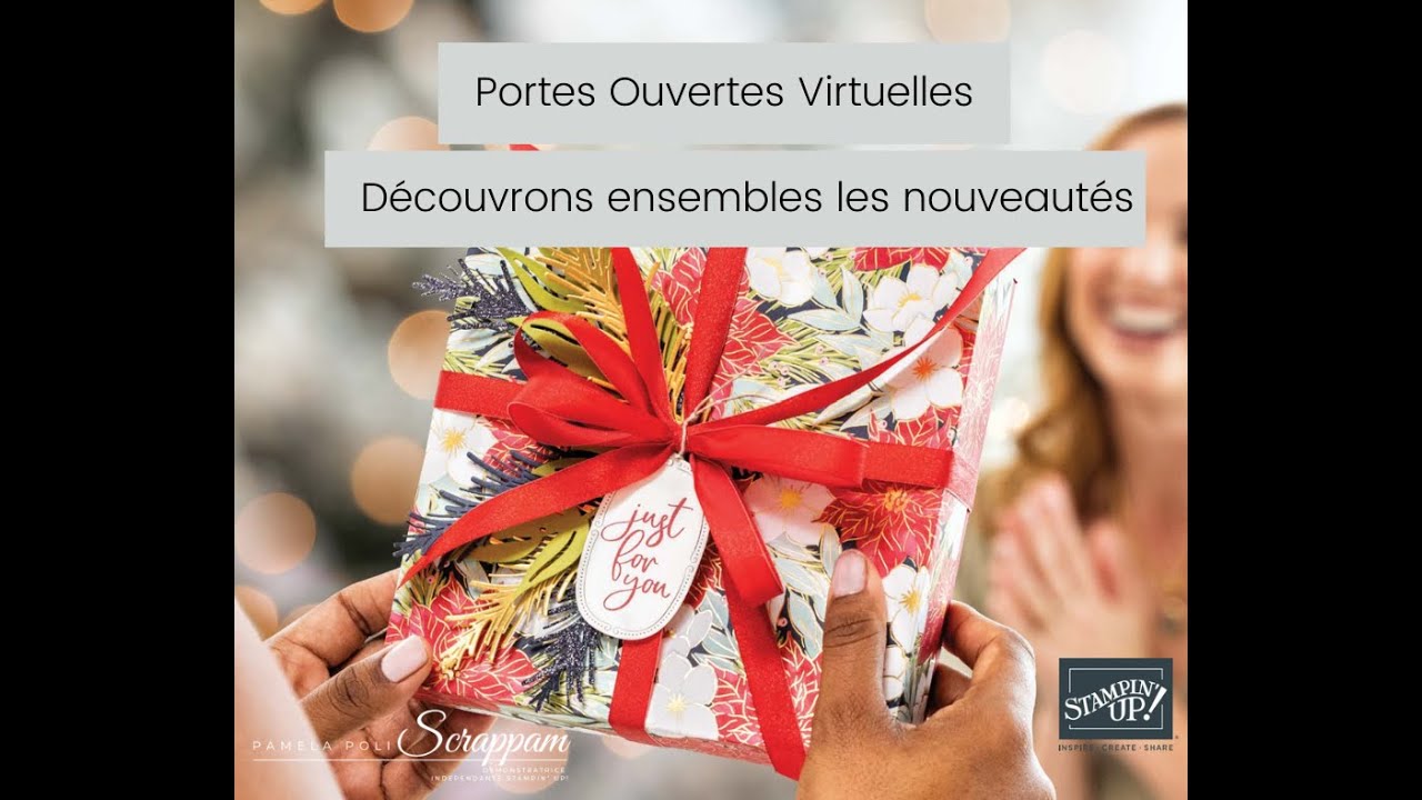 Live Scrap : les nouveautés Stampin' Up!
