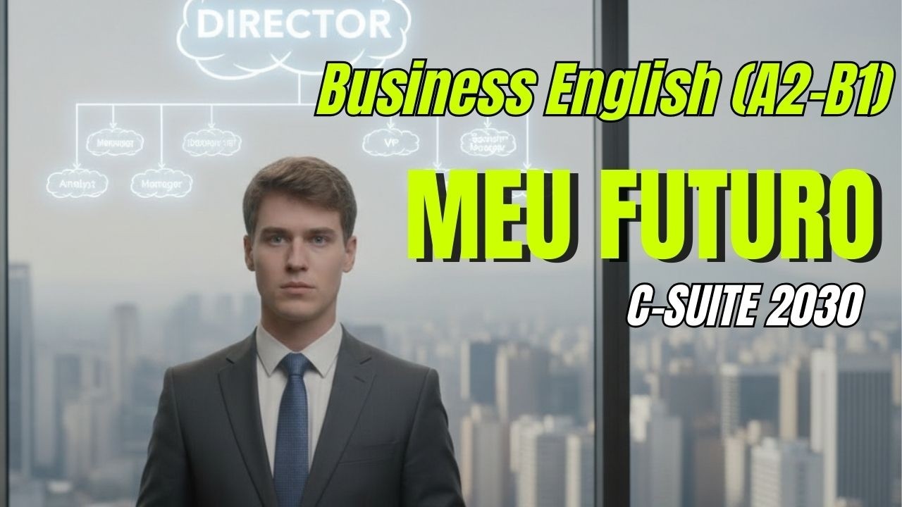 Aprender Ingles: O roteiro para se tornar Diretor em 5 anos | Business English (A2-B1)