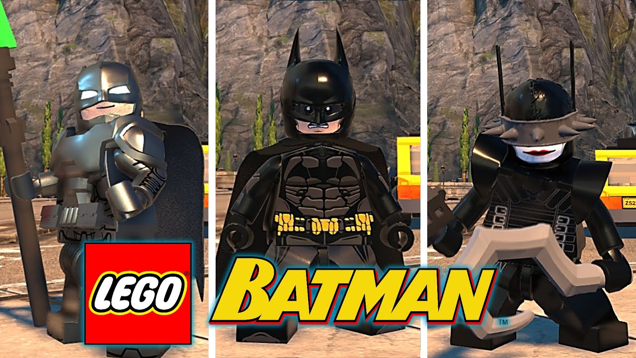 Top 10 Batman Suits In LEGO Video Game