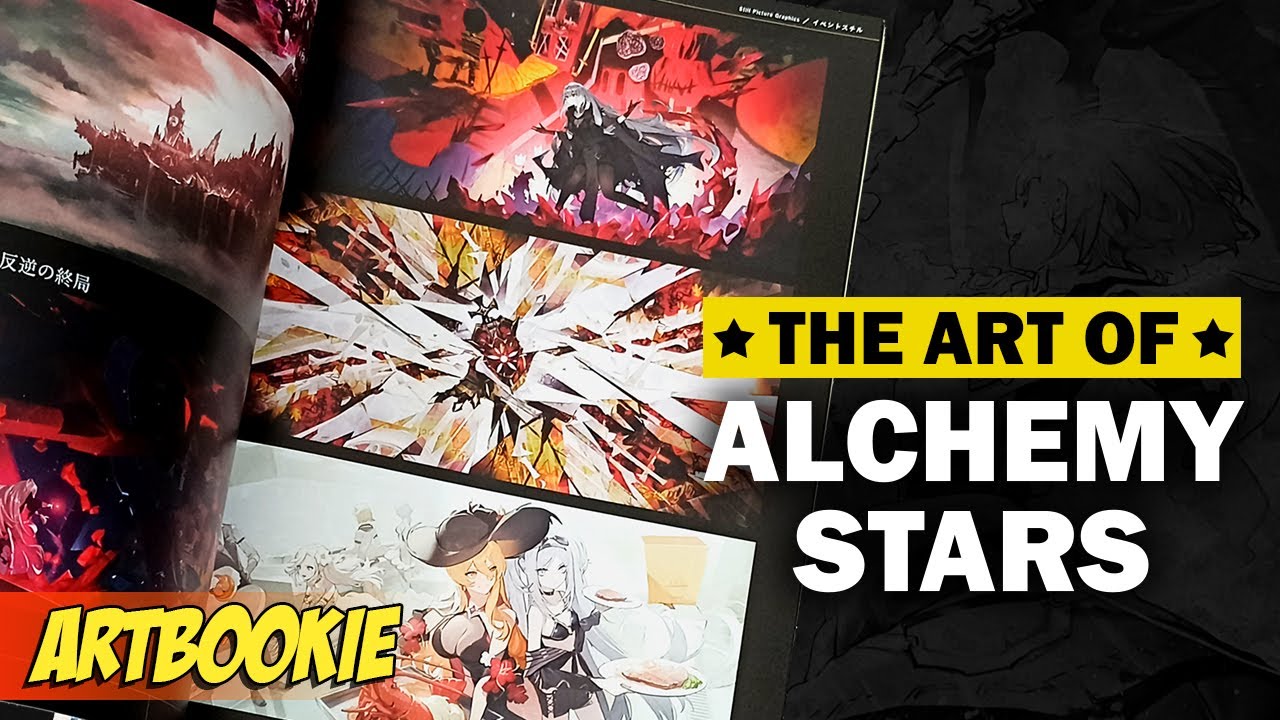 Any Alchemy Stars Fan Should Not Miss This Artbook! (Alchemy Stars Official Art & Scenario Book)