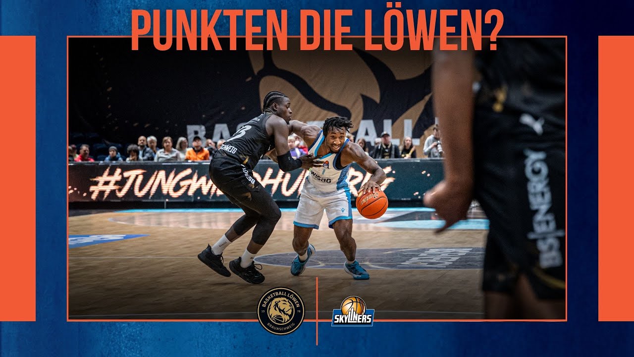 Highlights: Basketball Löwen Braunschweig - SKYLINERS Frankfurt | easyCredit BBL | Dyn Basketball