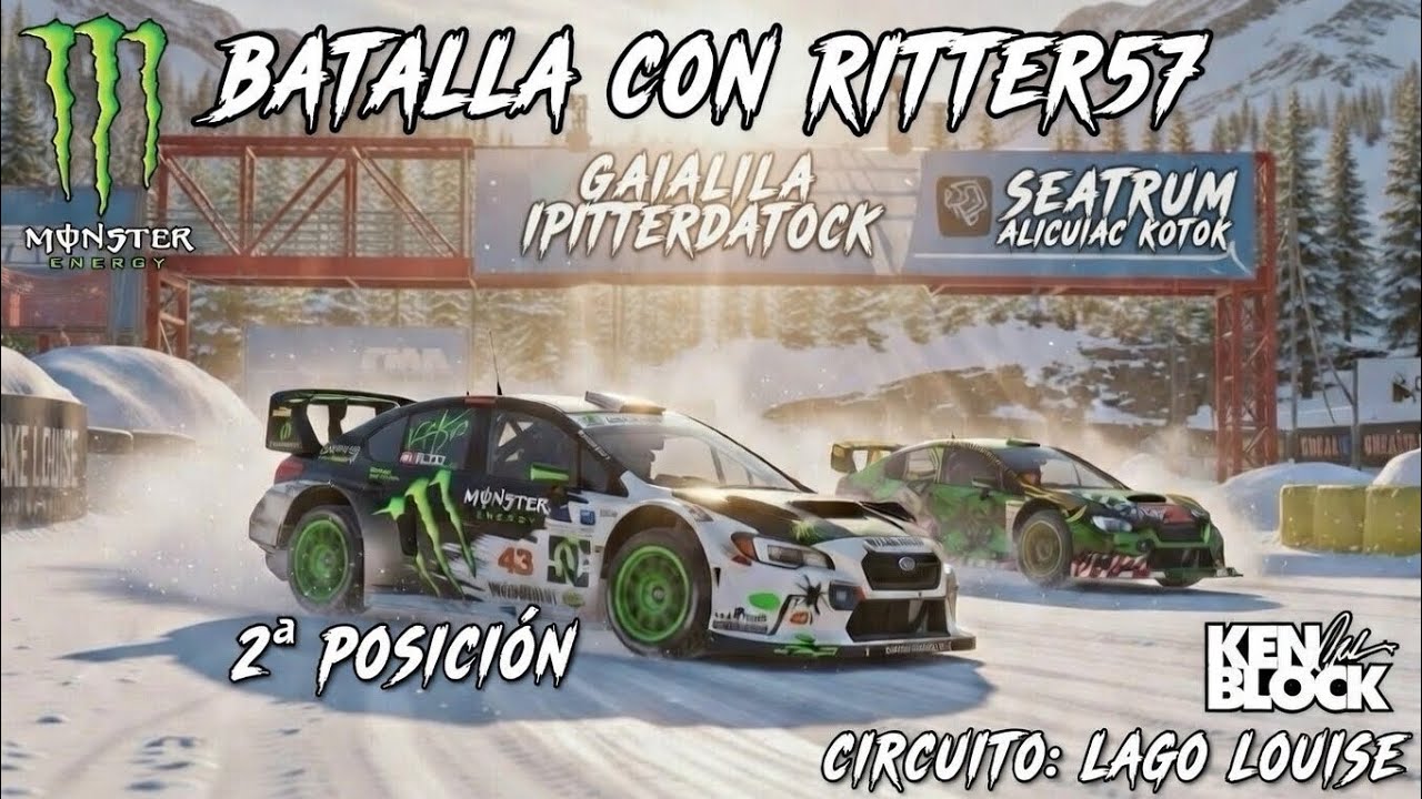 •LIGACHAMPIONSGT CARRERA EN NIEVE LAGO LOUISE•(LOS VALENCIANOS CONSIGUEN PRIMERA Y SEGUNDA POSICIÓN)