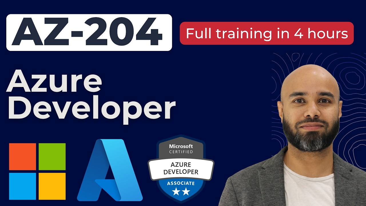 AZ-204 Full Course | Azure Developer Certification Training
