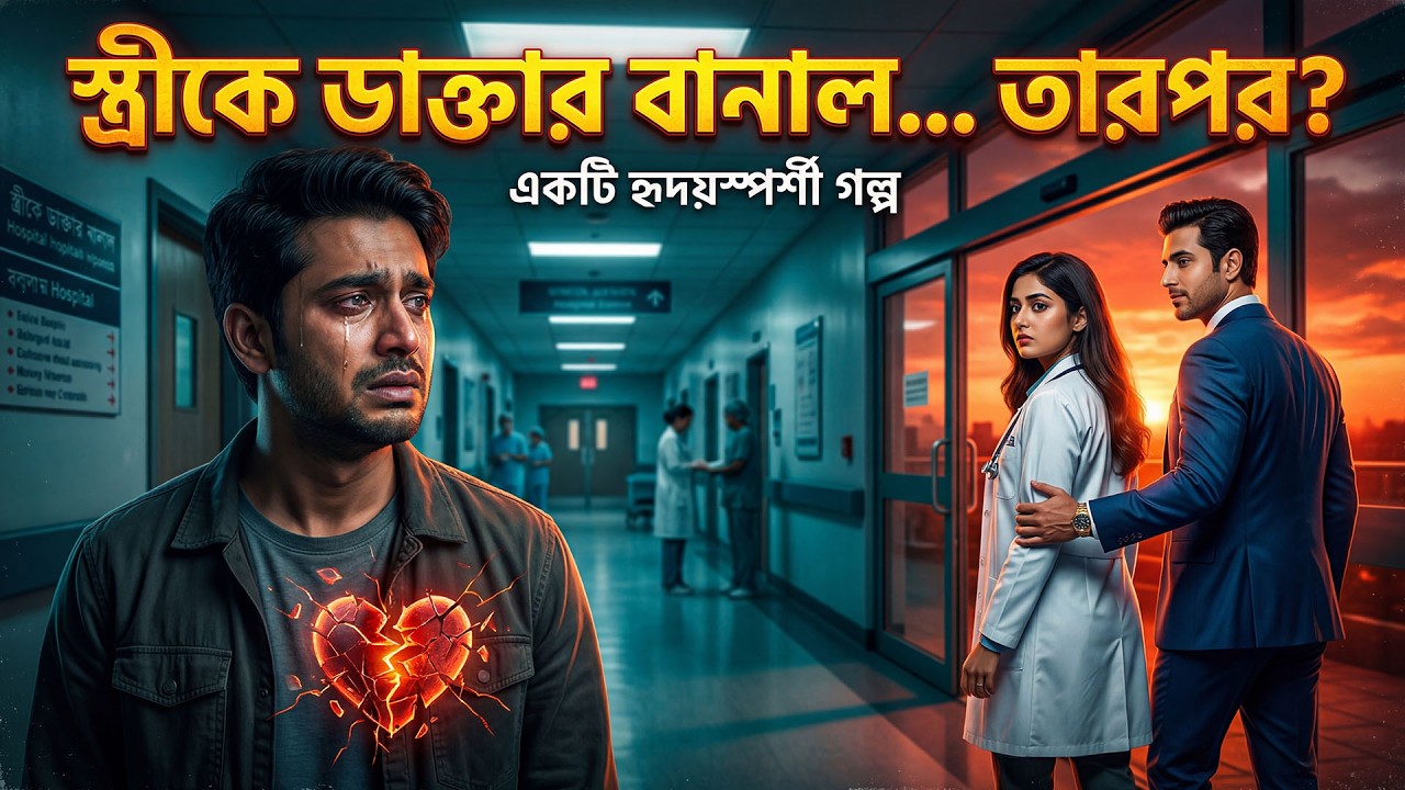 স্বামী স্ত্রীকে ডাক্তার বানাল, তারপর স্ত্রী তাকে ছেড়ে দিল | শেষটা ছিল ভয়ংকর শিক্ষা