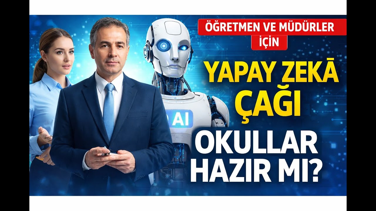 Yapay Zekâ Çağı Başladı! Okul Müdürleri ve Öğretmenler İçin Pratik Rehber