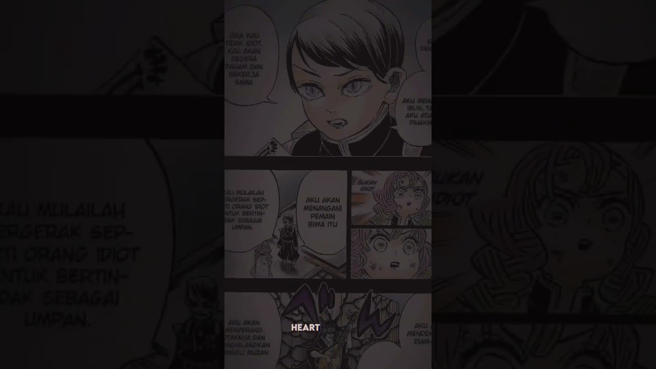 Demon slayer manga edit nakime death