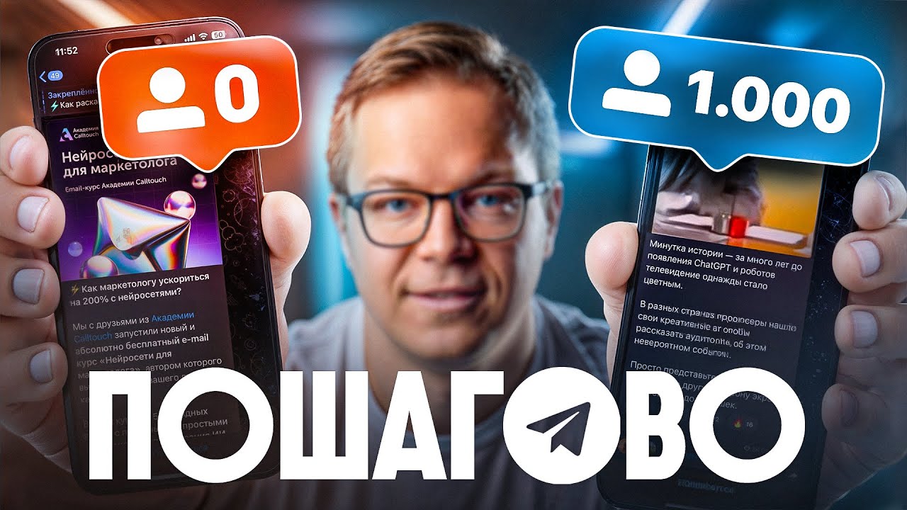 С нуля до 1000 подписчиков в Telegram – гайд для новичков 2025