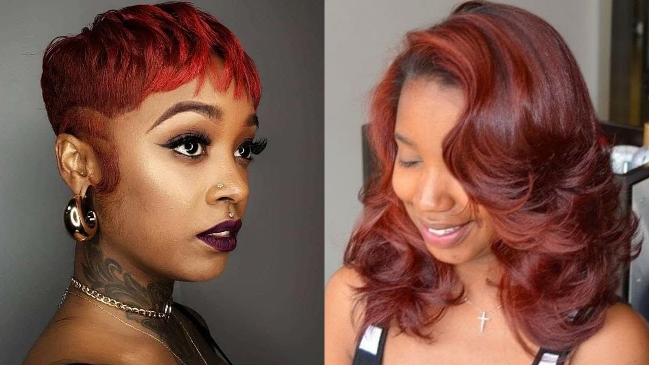 Red Hair Color Ideas for Black Women