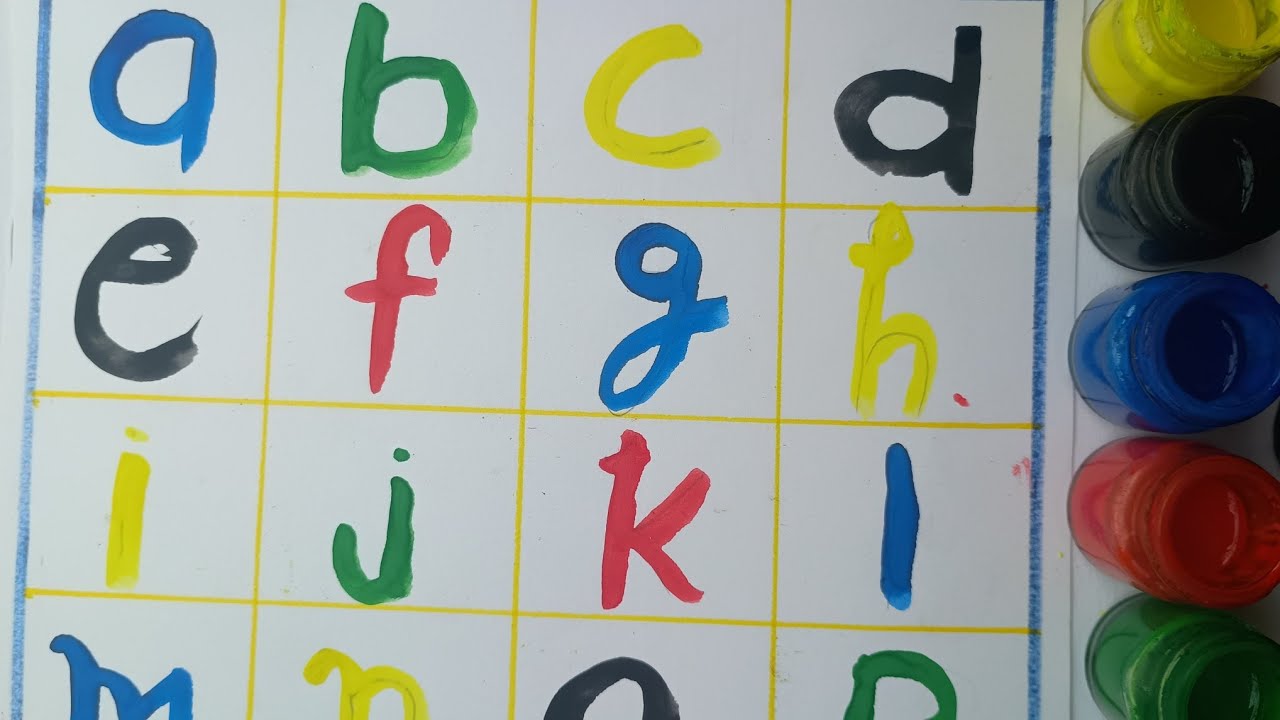 Learn alphabets| A for Apple 🍎 B for Ball 🏀| Learn alphabets with colors| Alphabets for kids 