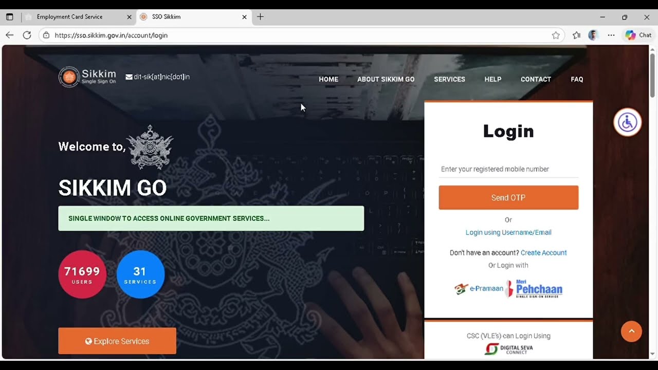 How to Add Qualification/ Experience request in Employment Card through SSO portal 