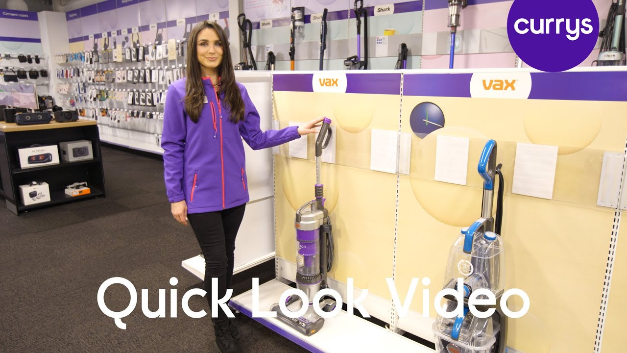 Vax Air Stretch Pet Max U85-AS-Pme Upright Bagless Vacuum Cleaner - Silver & Purple - Quick Look