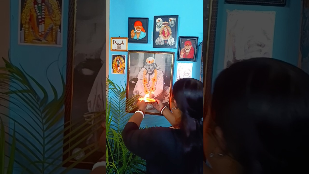 Om sai ram🙏☺#sradhasaburi #shirdisai #shirdi #youtubevideos #shirdisaibaba #saibabamiracles #
