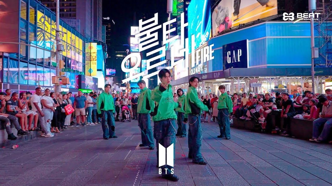 NEWBEAT(NBT/뉴비트) 2024 US Busking | 방탄소년단(BTS) ‘불타오르네(FIRE)’ (Busking ver.)