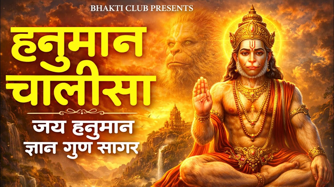  हनुमान चालीसा | Best Hanuman Chalisa 2026 |  सबसे वायरल हनुमान चालीसा 🔥 Superfast bhajan