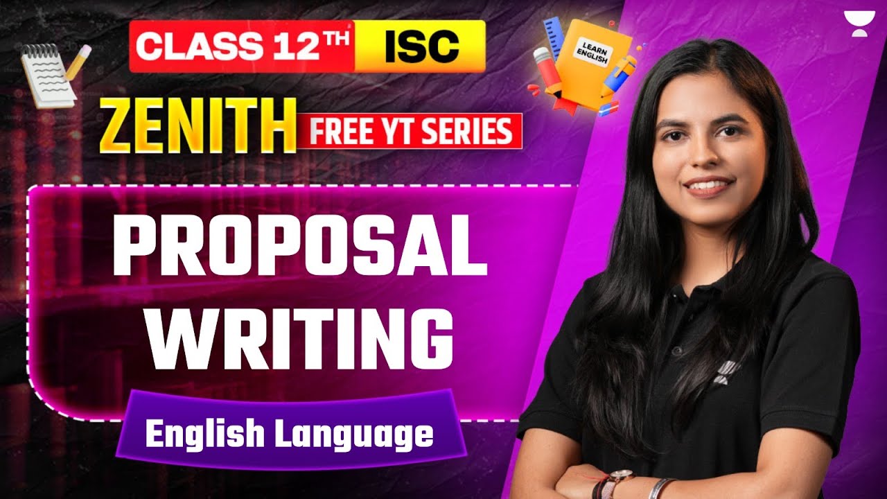 Proposal Writing | ISC Class 12 English Language | Format, Examples & Writing Tips | Preksha Ma'am