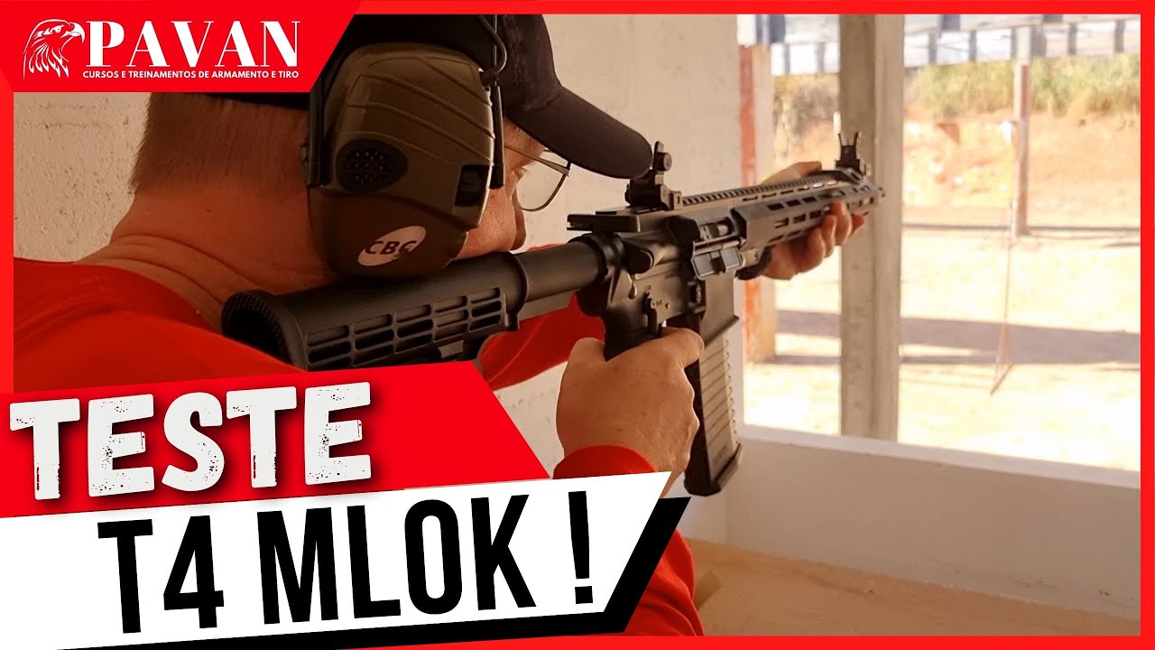 TESTE FUZIL T4 MLOK !