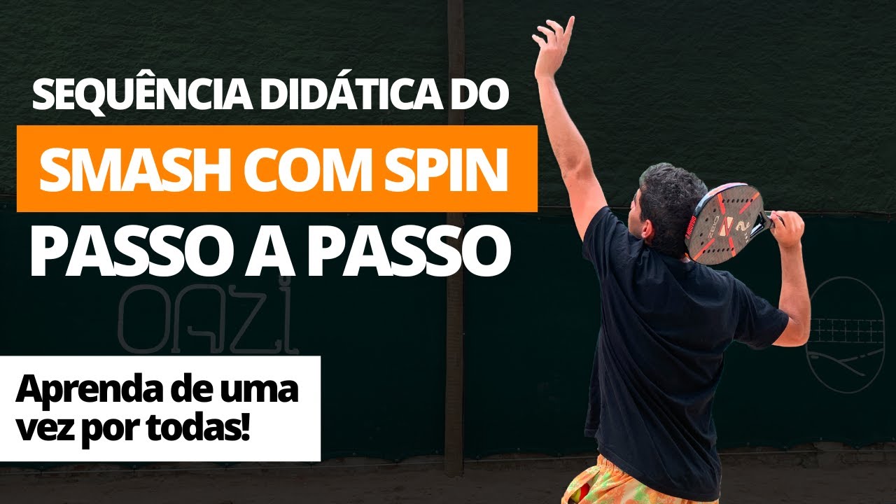 SEQUÊNCIA DIDÁTICA DE EXERCÍCIOS PARA TREINAR O SMASH COM SPIN NO BT | TUDO SOBRE BEACH TENNIS