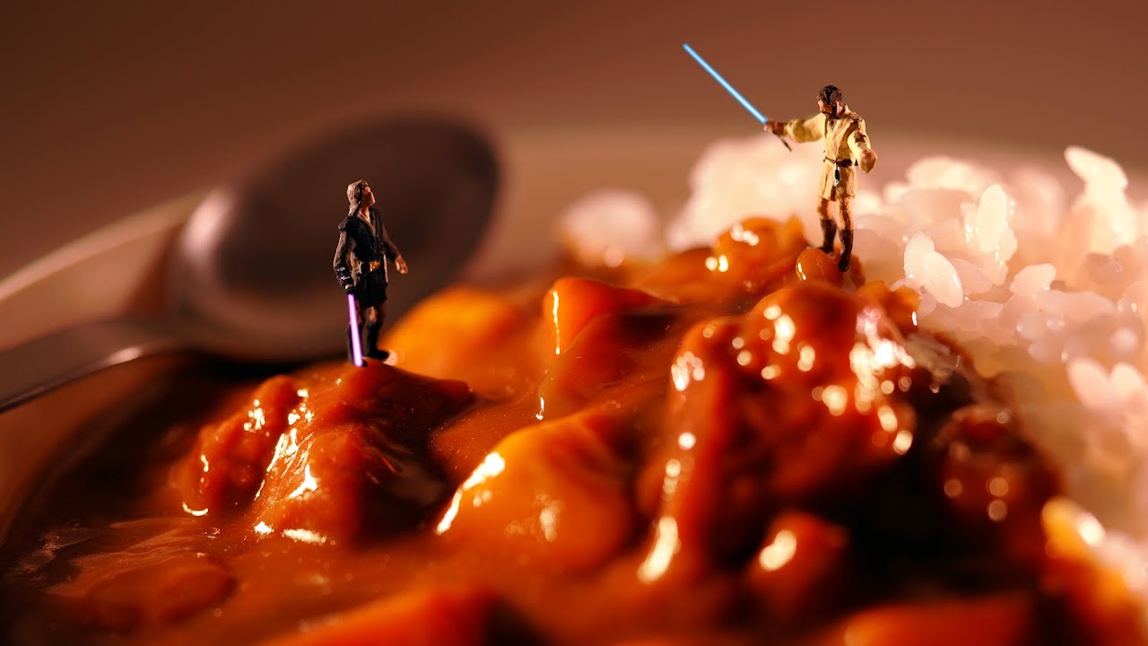 カレーをスターウォーズの名場面に見立てる｜Making of “The High Ground Menu”