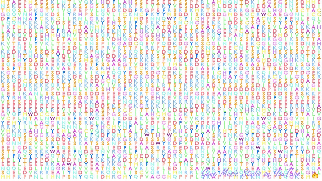 Gene Music using Protein Sequence of ATRX 