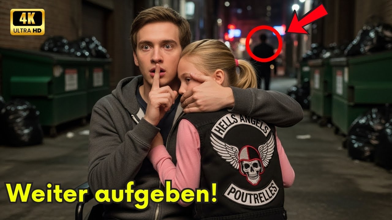 „Ruhe bewahrt“: Behinderter Teenager rettet Hells-Angels-Tochter nach Gefahr in Gasse.