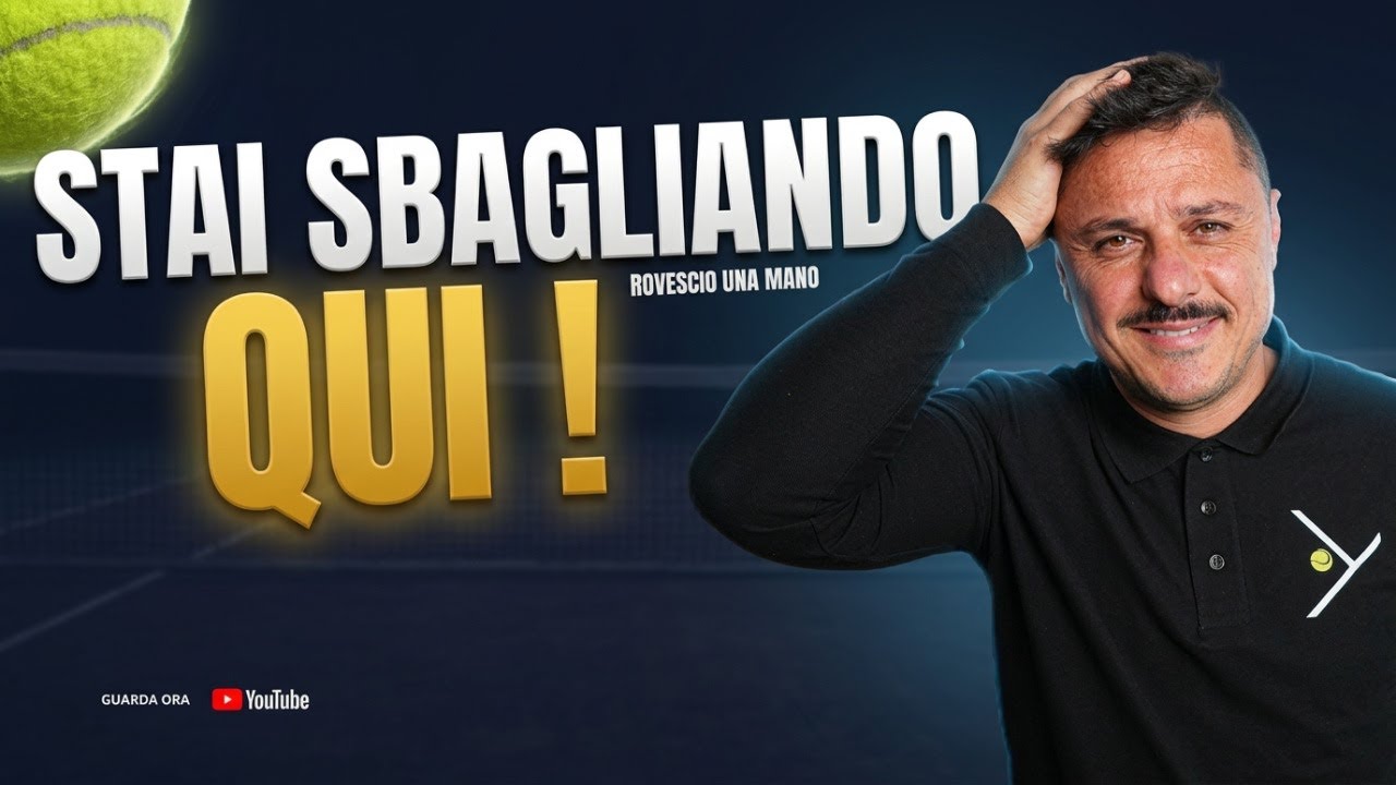 🎾 Vuoi un rovescio a una mano più forte? Guarda questo