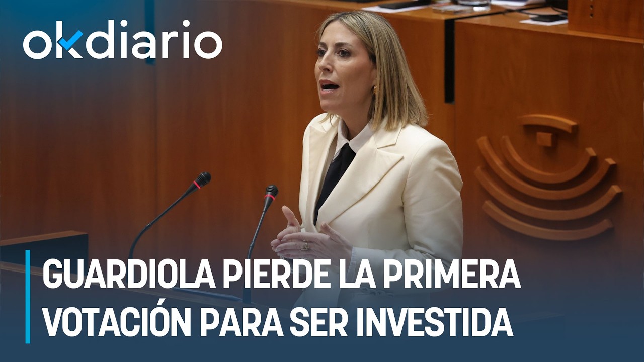 Guardiola pierde la primera votación para ser investida