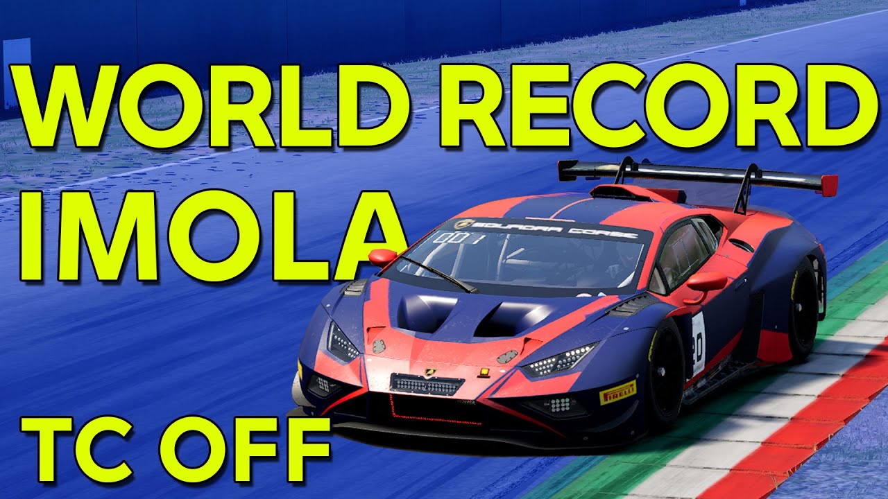 WORLD RECORD Imola Lamborghini Evo 2 - TC OFF