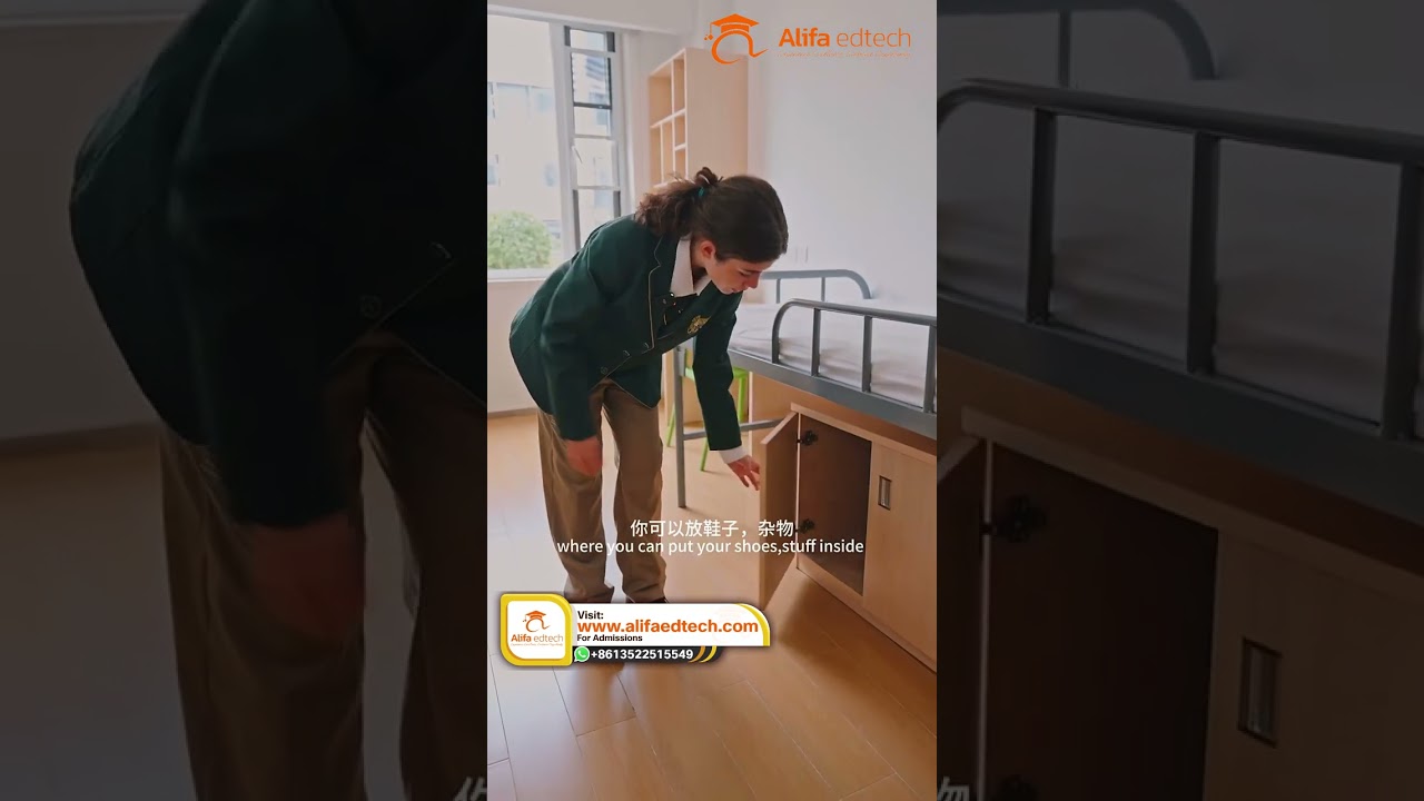 Student Dormitory Tour in China 🇨🇳 | A Day in the Life of an International Boarding Student 🏫✨