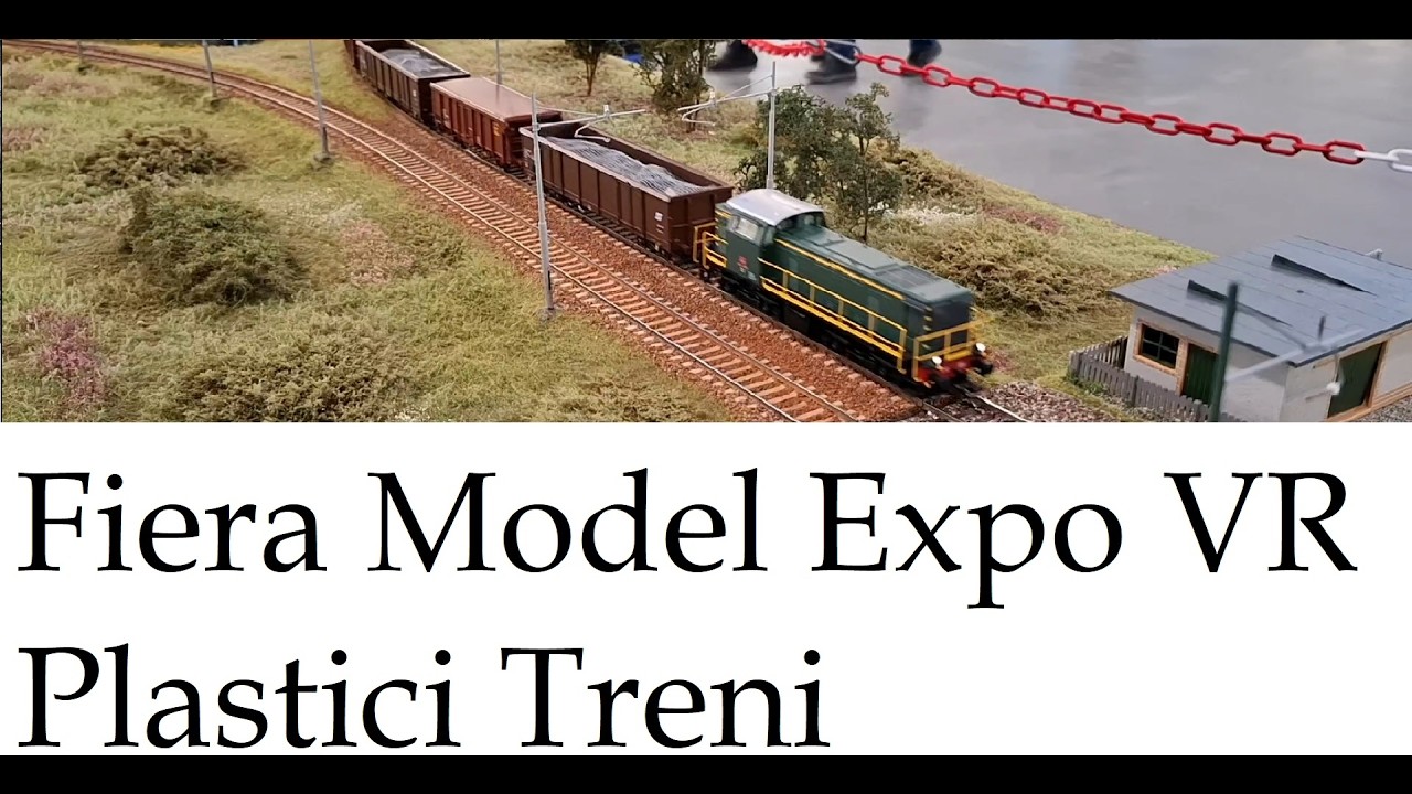 2025.03.08 sabato Model Expo Verona: clip Modellismo ferroviario