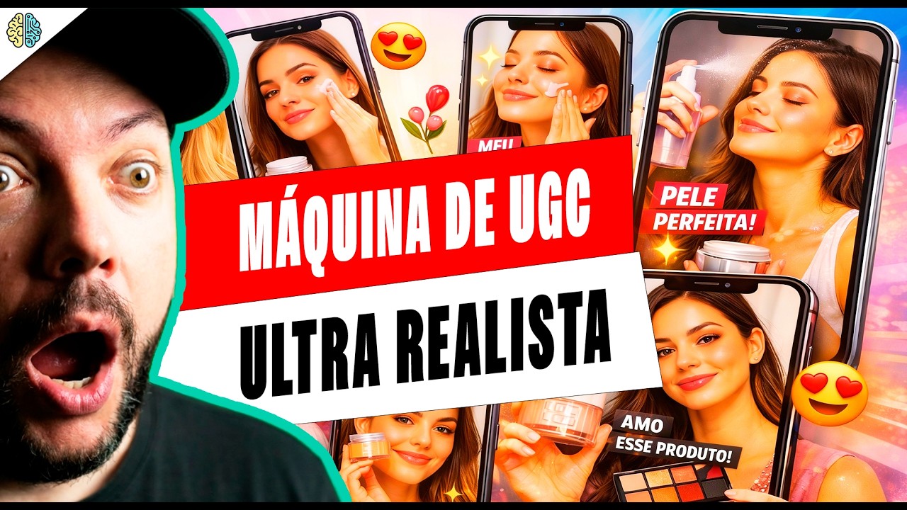 Como criar An&uacute;ncios UGC Virais com IA que VENDEM DE VERDADE usando Agente Bandy AI