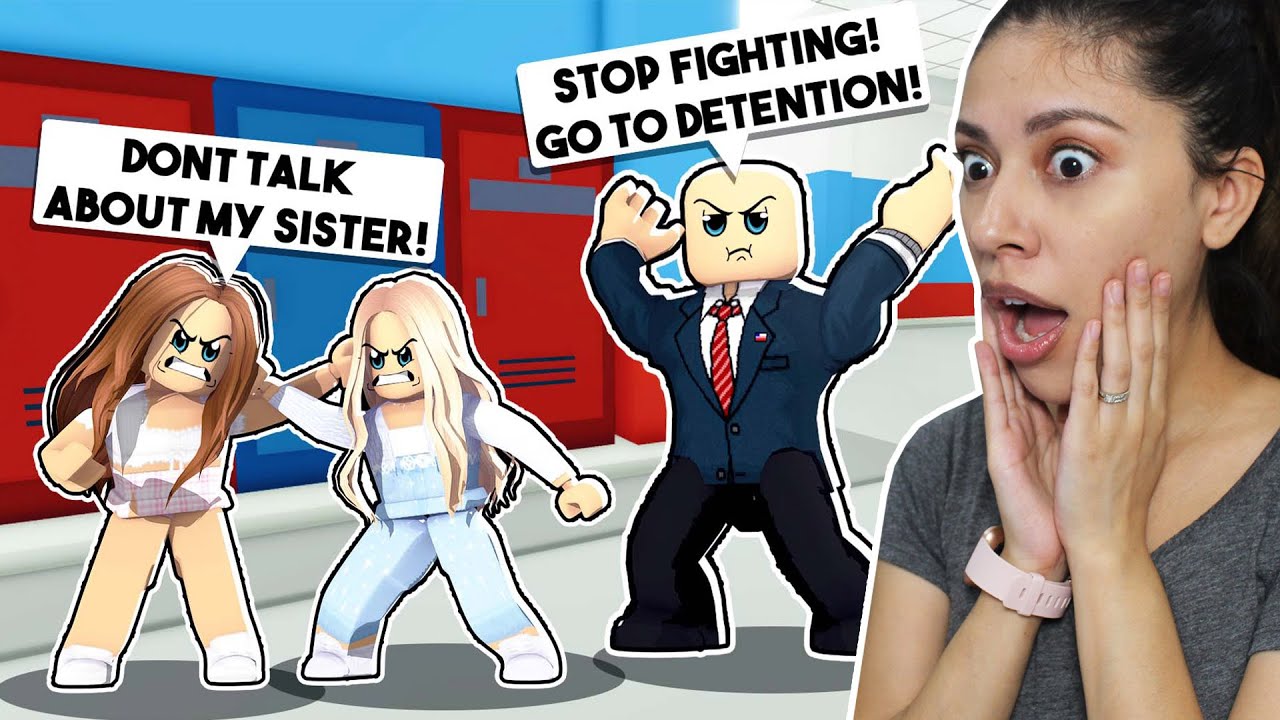 MY DAUGHTER GOT DETENTION and YOU WONT BELIEVE WHY...! (Roblox Roleplay)