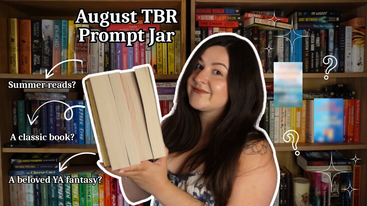 TBR prompt jar picks my August reads! ☀️🫙📚