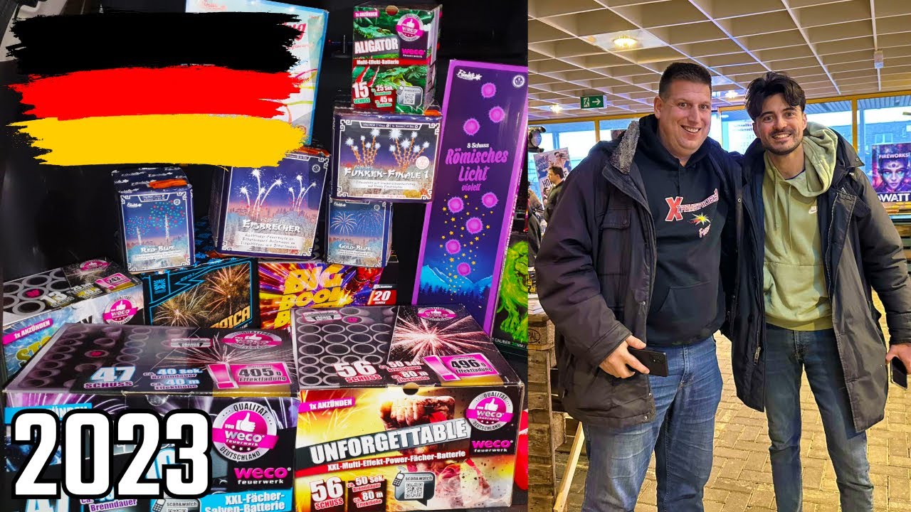 VUURWERK SHOPPEN DUITSLAND bij Xpyro, Aldi en de Lidl | 2023-2024