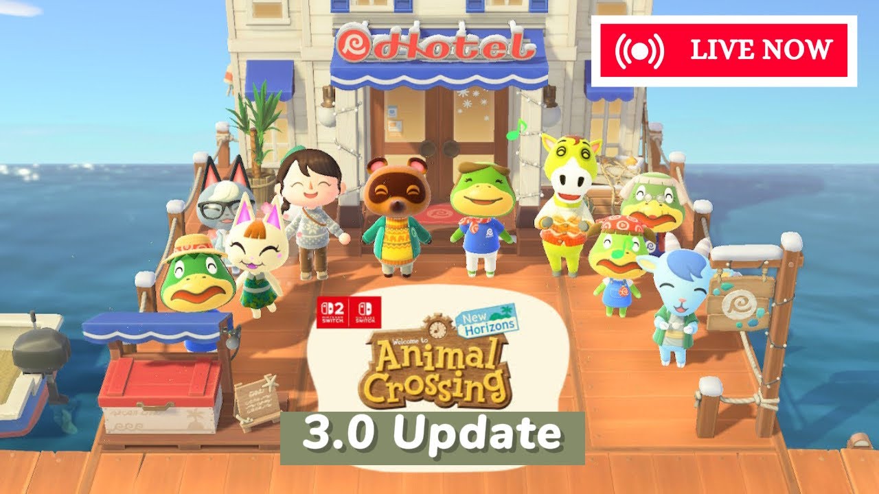 Finally Playing ACNH 3.0 Update Working on Slumber Island