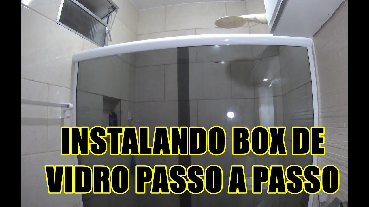 Como Instalar Box de Banheiro Blindex Passo a passo em detalhes.
